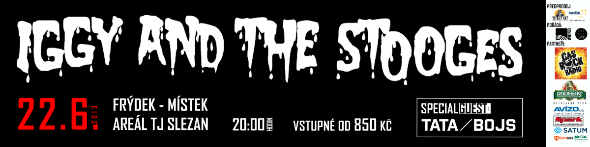 sportplex - koncer iggy and the stooges frýdek-místek